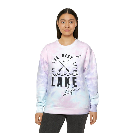 Lake Life Unisex Tie-Dye Sweatshirt